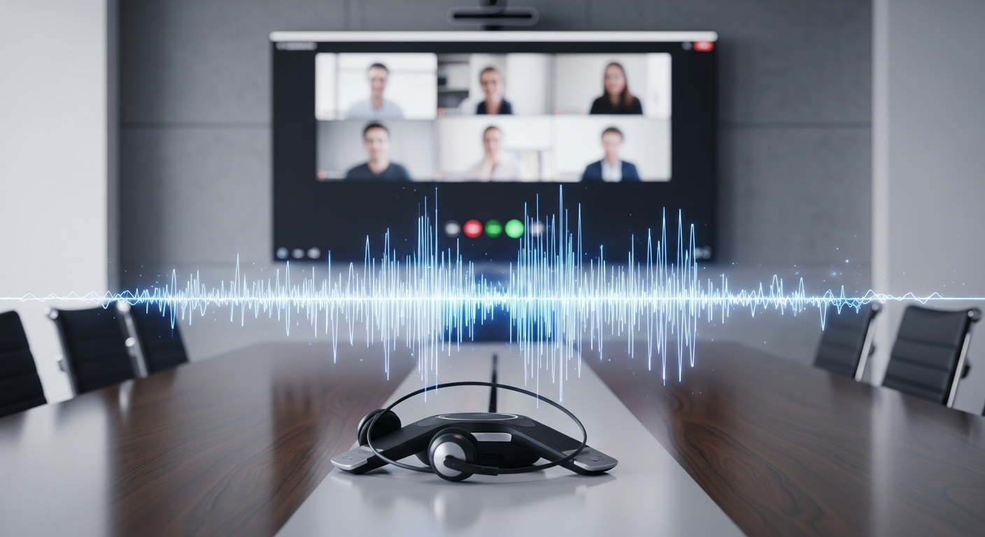 Moderne Cloud-Telefonie im Konferenzraum